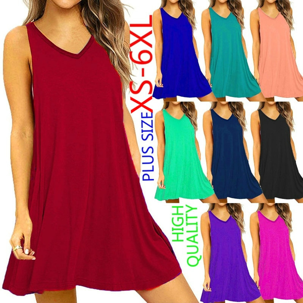 tank top swing dress