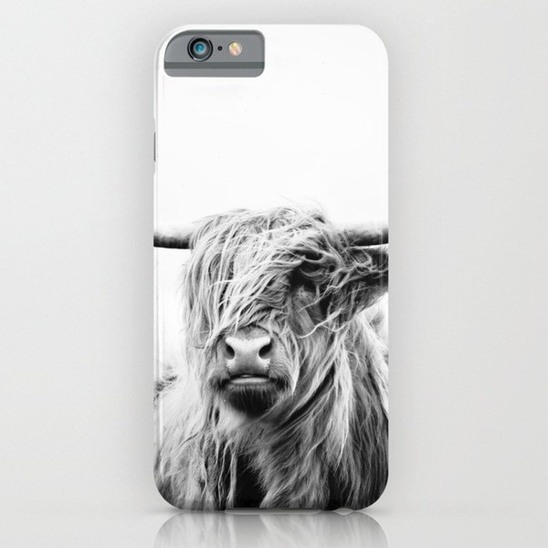 highland cow cell phone cases cover Phone Case for iPhone X 8 7 6s