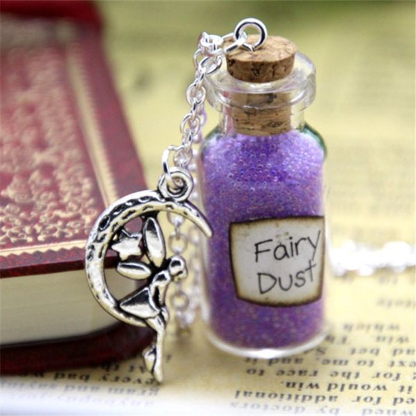 Flora Fairy Dust Necklace gold Plated - Etsy