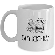 capybirthdaymug, cute, cutecapybaramug, Coffee Mug