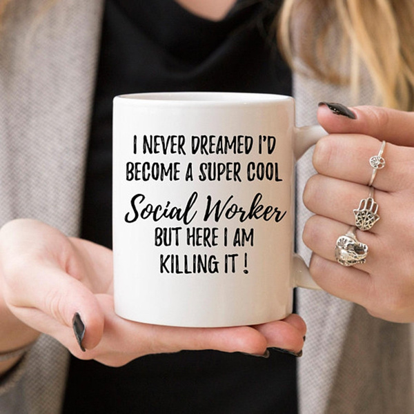 Social Worker, Social Worker Mug, Social Worker Gift, Therapy Mug, Gift for Social  Worker, Funny Social Work, Social Work Graduation Gift | Wish