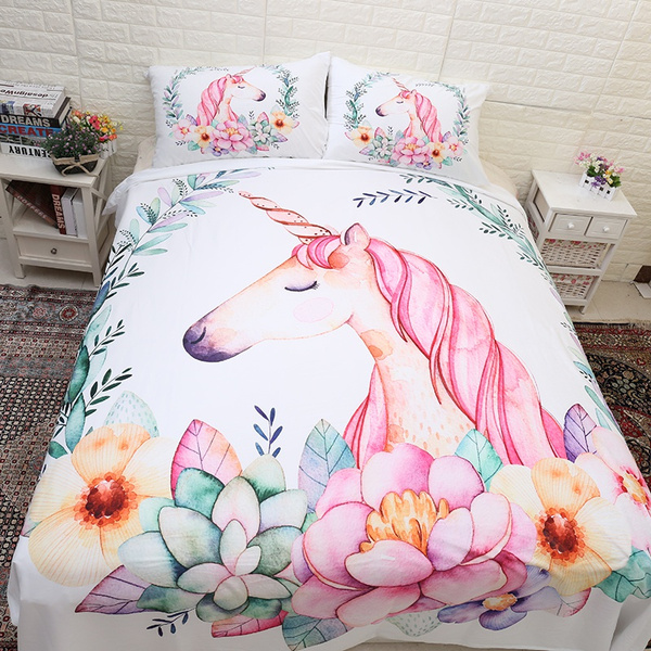 queen size unicorn comforter
