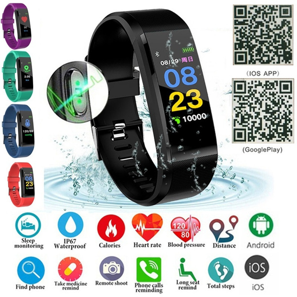 smart bracelet id115 plus