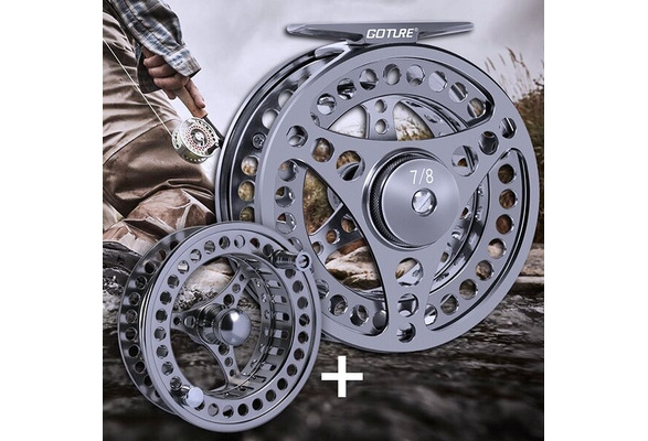 Goture 3/4 5/6 7/8 9/10 WT Fly Fishing Reel 2+1BB CNC Machined