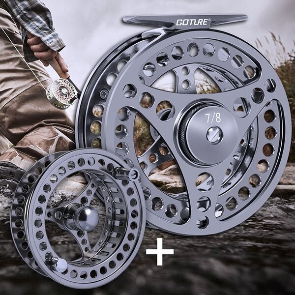 Goture Fly Fishing Reels 3/4 5/6 7/8 9/10 WT CNC-machined Large