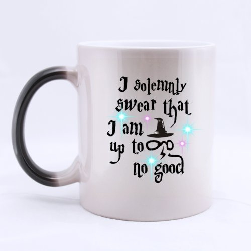 HARRY POTTER Coffee Mug Cup I Solemnly Swear up to No Good 24oz NEW OLD  STOCK!