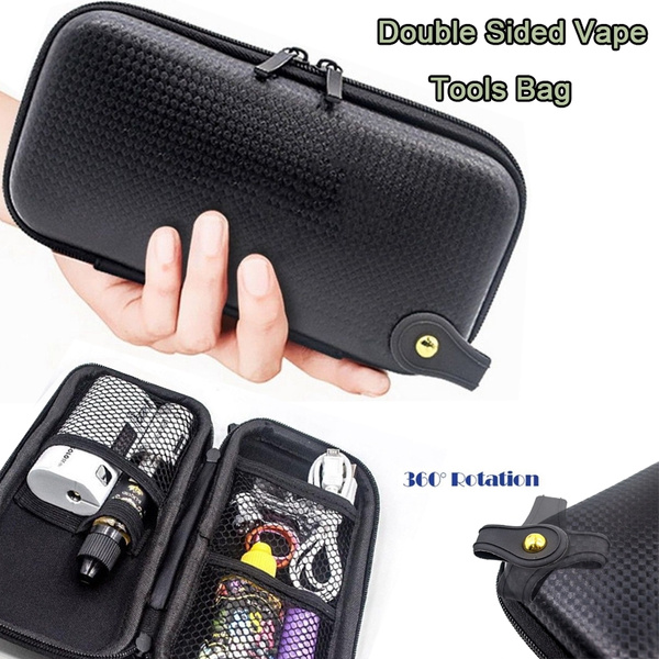 New Portable Vape Carrying Case Double Sided Vape Tools Bag for Mod Accessorie