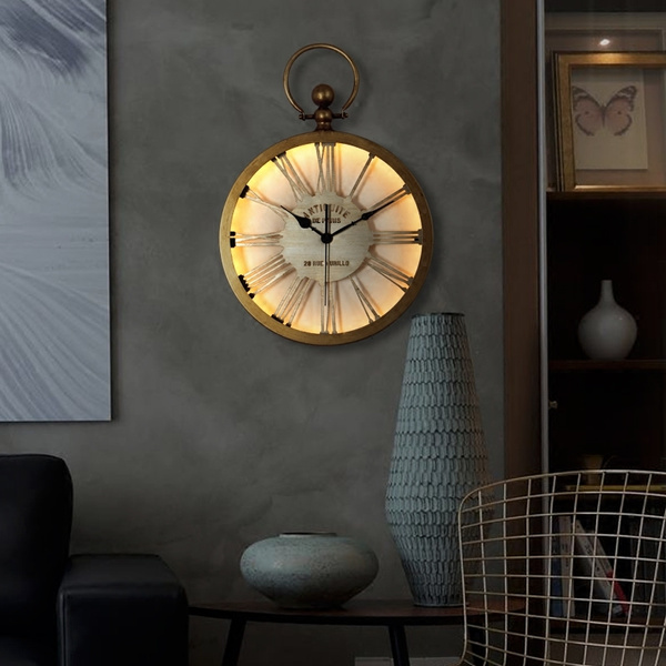 Wall Clock Modern Design Home Decor, Best Digital Wall Clock For Living Room