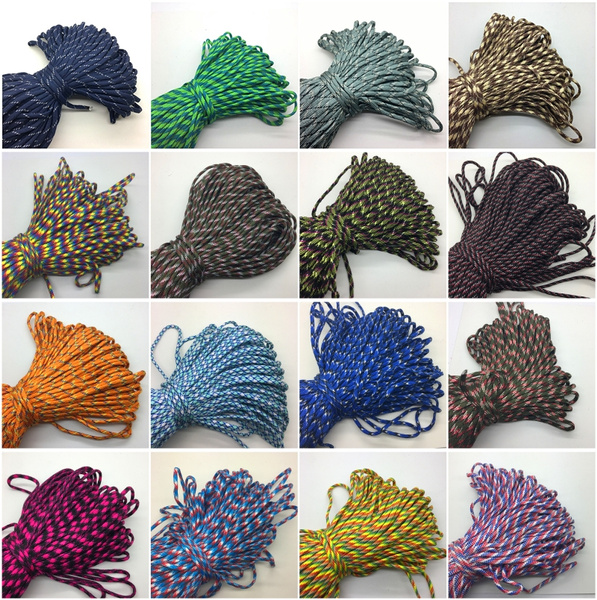 Lanyard Rope Diy 10Yards 550 Parachute Cord Lanyard Rope DIY Bracelet Accessories Mil ...