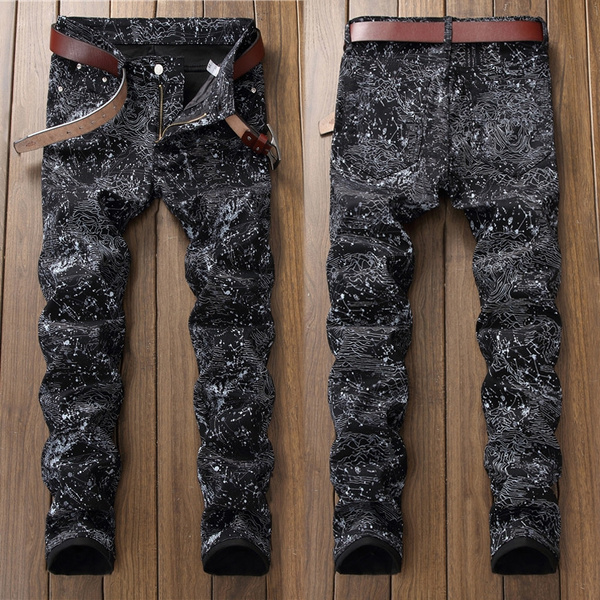 Monogram Shibori Printed Denim Regular Pants - Ready-to-Wear | LOUIS VUITTON