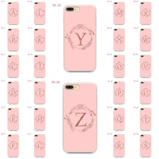Fashion Pink Rose Gold 26 Letter Mobile Shell IPhone 6 5 / 5se / 5s 6 / 6S Plus 7/7 Plus 8/8plus Soft TPU Silicone Phone Case