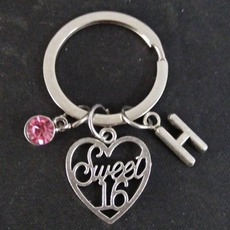 Key Chain, Gifts, Creative Jewelry, initial