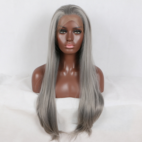 platinum silver wig