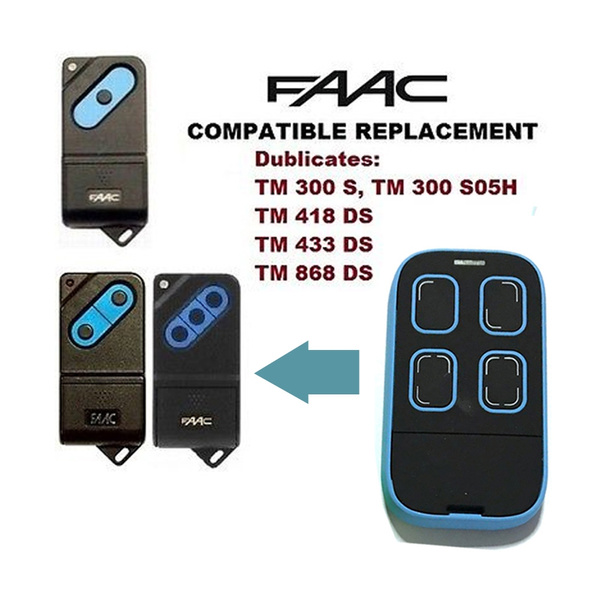 FAAC TM1 300, 418, 433, 868 Remote Control Multi Frequency Duplicator  286-868MHz