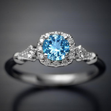 Sterling, DIAMOND, Engagement Ring, Ring