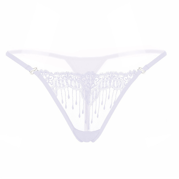 Fashion Sexy Women's G-string Underwear Lace Flowers Female Embroidery  Underpants