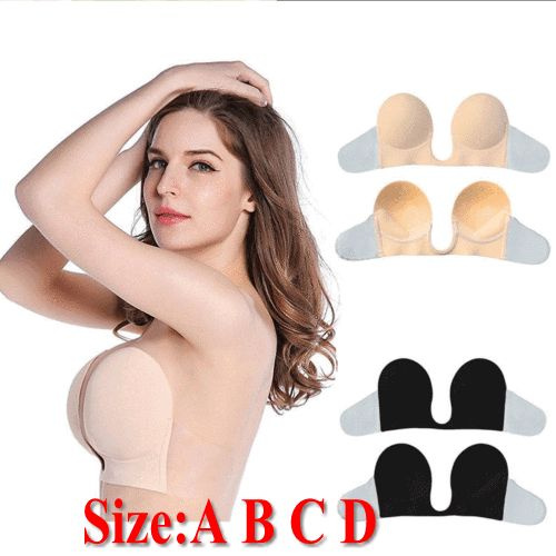 Silicone Hot Push Up Strapless Backless Self Adhesive Gel Stick