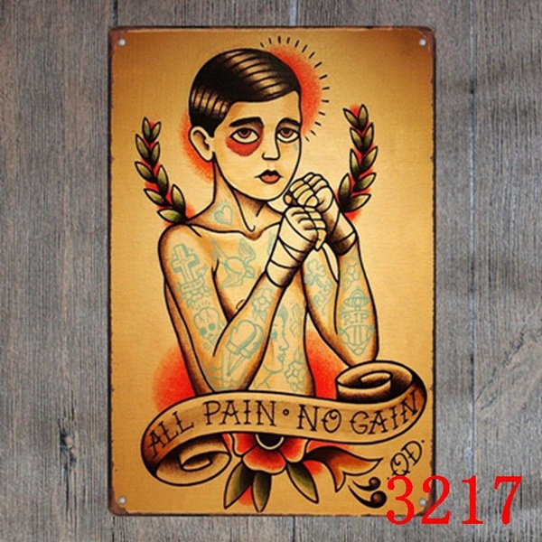 Metal Tin Sign please take a number sign for Bar Pub Home Vintage Retro Poster 