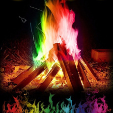 15g Mystical Fire Magic Tricks Coloured Flames Bonfire Sachets Fireplace Pit Patio Color Toy 