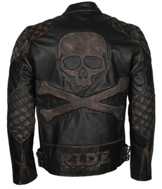 blackleatherjacket, jackets on sale, Fashion, skull