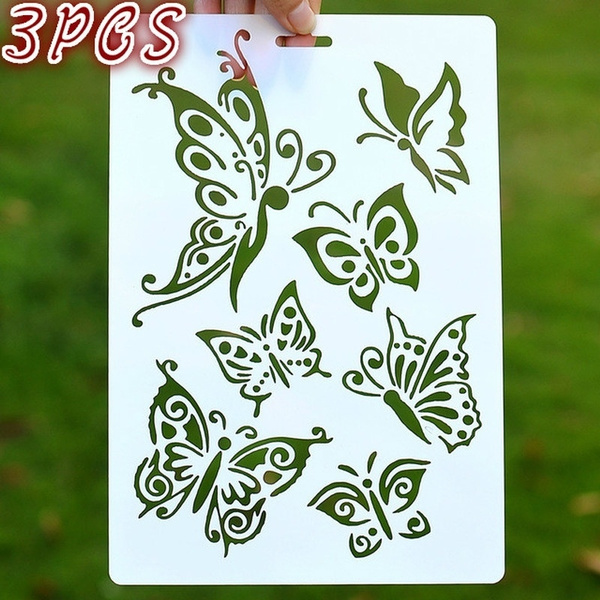 Butterfly Stencil - Art and Wall Stencil - Stencil Giant