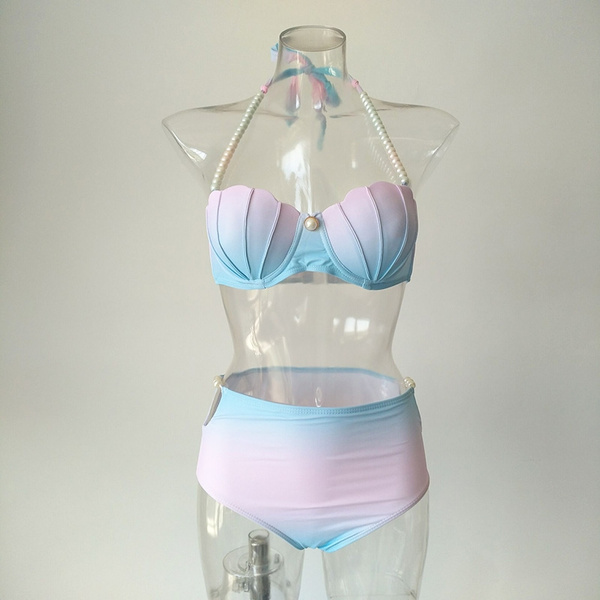 Mermaid bathing cheap suit top