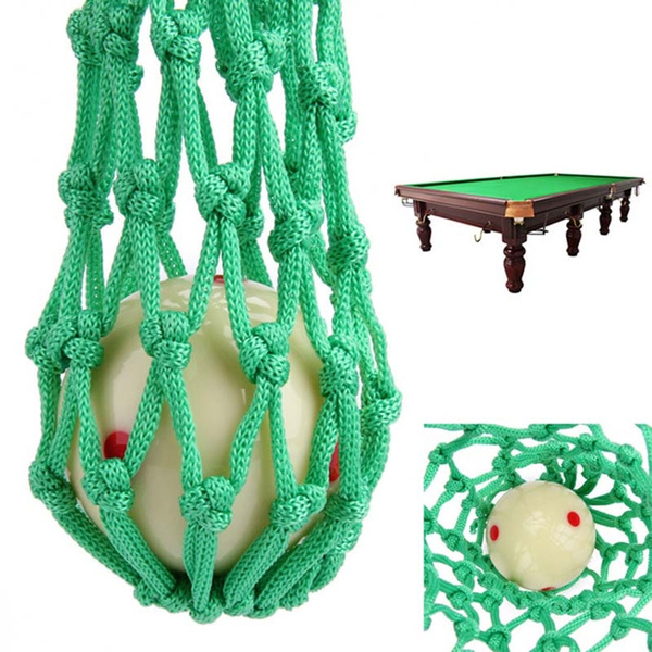 Packung mit 6 Pool Billardnetz Taschen Taschen Snooker Billard Thread Packung mit 6 Pool Billardnetz Taschen Taschen Snooker Billard Thread