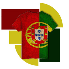 portugalflag, Summer, Fashion, Shirt