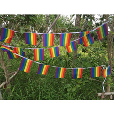 bunting, rainbow, Garland, gay