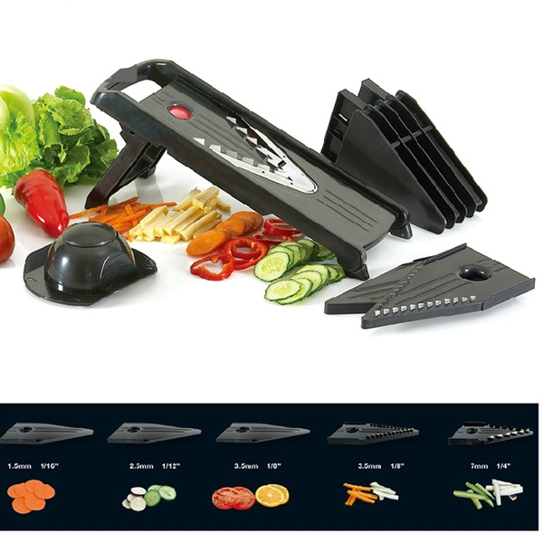 Dollar Tree - 5 in 1 Multifunctional Vegetable Cutter Manual Dicer