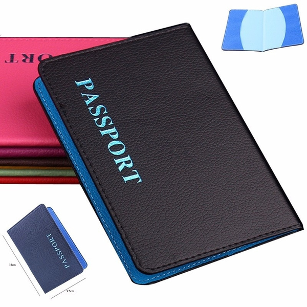 Creative 10 Colors Accessories Women Gifts PU Business Wallet Travel