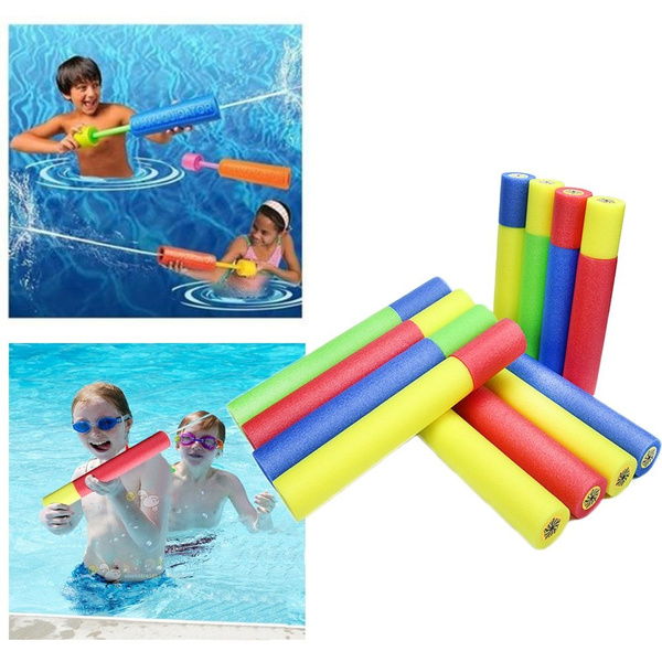 Pull EVA Foam Water Gun Swimming Child's Play Water Pistol Kids Toys ...