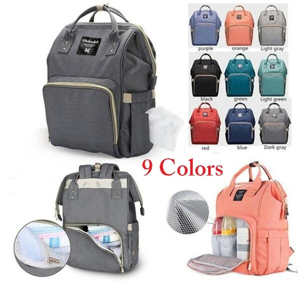 Multi-Function Waterproof Diaper Bag Travel Backpack Nappy Bags for ...