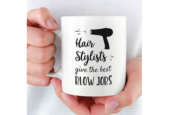 Funny Hairdresser Gifts for Men & Women Hair Stylist Mug Beauty