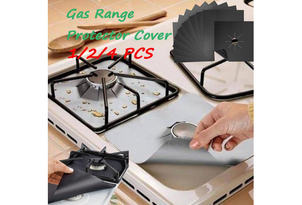 Reusable Gas Range Stovetop Burner Protector Liner