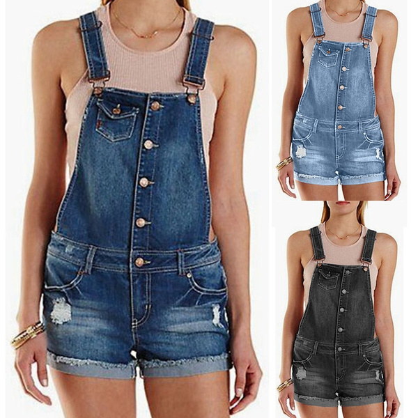 loose denim shorts womens