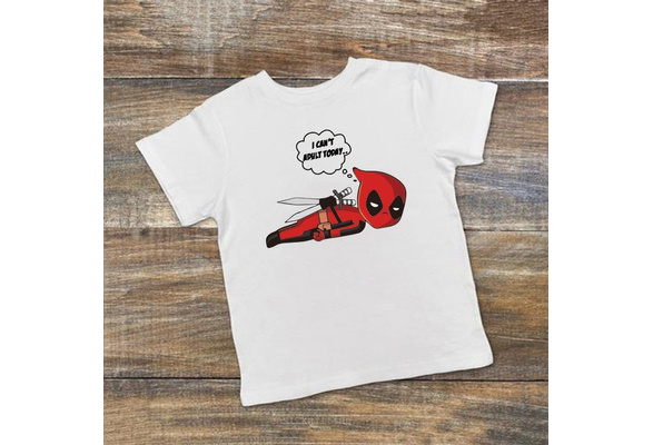 Summer Casual Kids Comfortable Clothes T Shirts Kids Cotton Boys Girls Deadpool Shirt Wish - deadpool shirts roblox