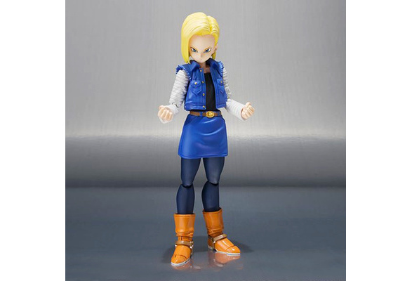 Anime Dragon Ball Z Android 18# PVC Figure Model 13CM New Toy 