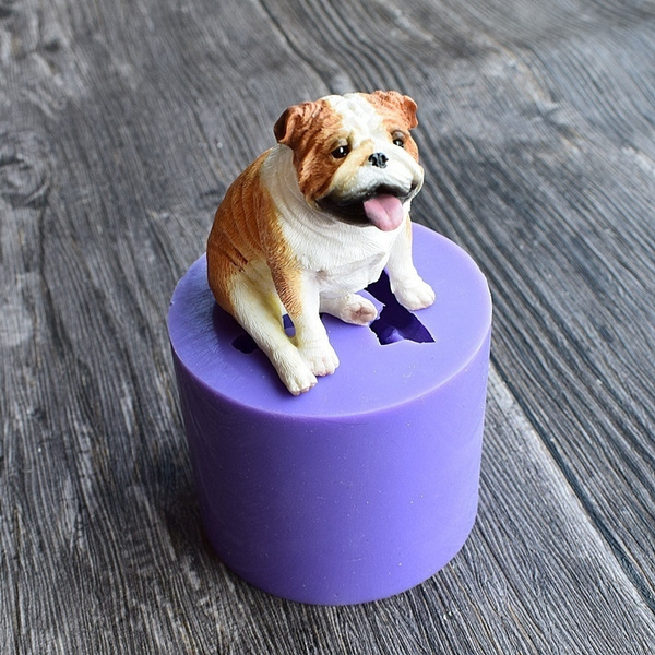 english bulldog cake