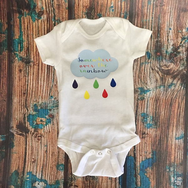 rainbow unisex baby clothes