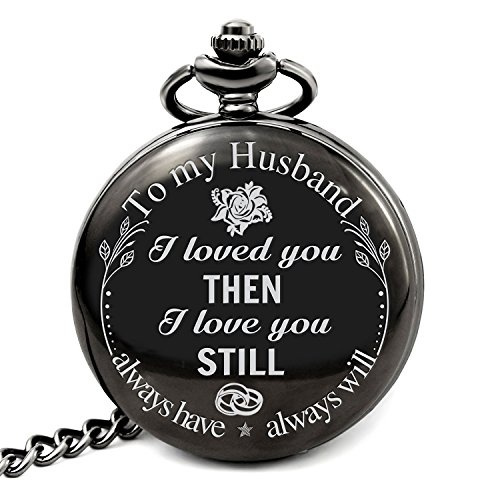 to my husband pocket watch