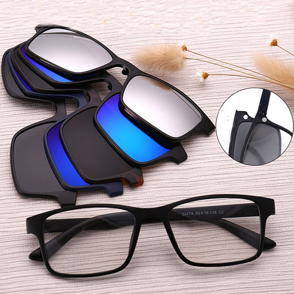 Clip on hot sale glasses magnetic