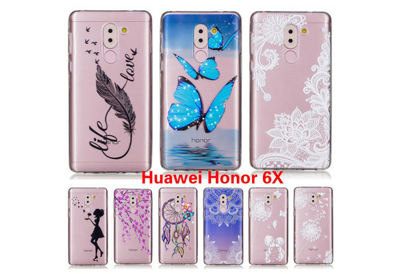 Soft TPU case sFor Fundas Huawei Honor 6X case For Coque Huawei