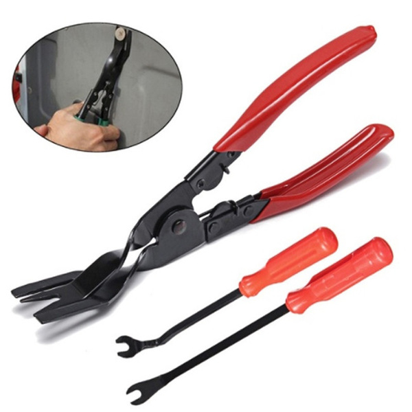 Car Auto Repair Tool Trim Panel Clip Remover Removal Carbon Steel
