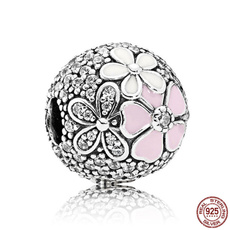 Charm Bracelet, pink, Jewelry, Pandora Beads