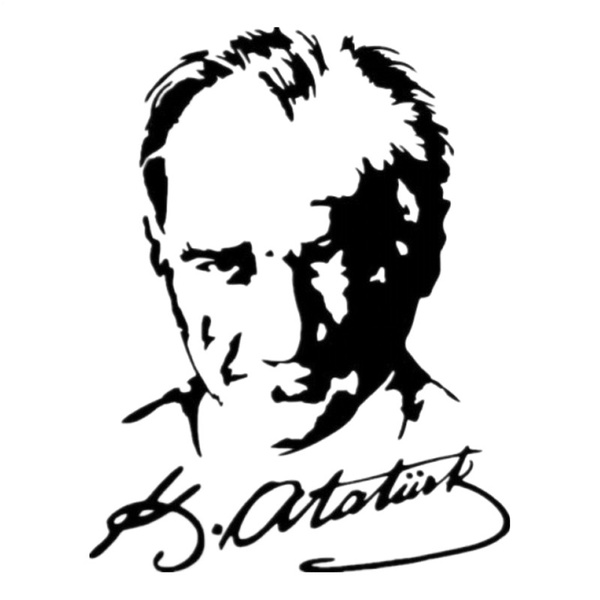 Mustafa Kemal Ataturk' Sticker