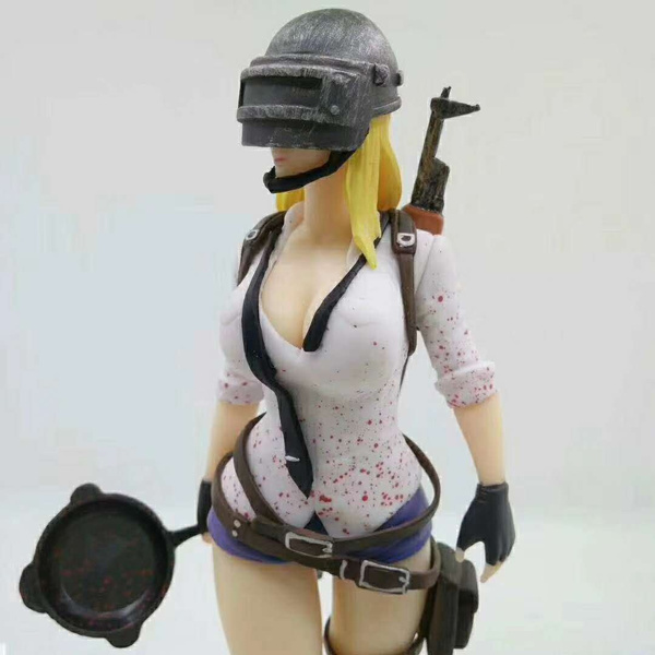 Game Playerunknown S Battlegrounds Pubg Girl Action Figure Model Set Wish