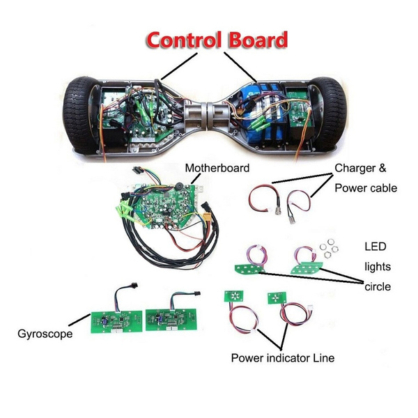 Universal 6.5 8 10 Inches 2 Wheels Self Balancing Electric Scooter