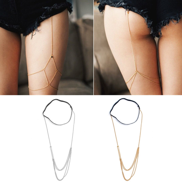 1pcs Fashion Thigh Chain Body Chains New Body Jewelry Legs Chain Thigh Chain  Women