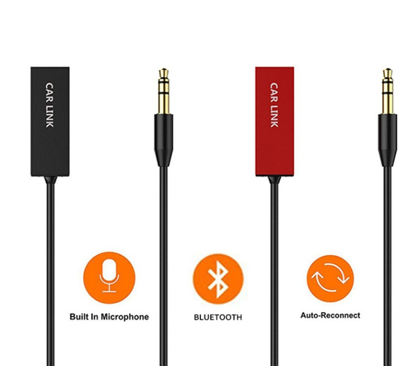 Esimen U2 Bluetooth Car Aux Adapter, 3.5MM Bluetooth Receiver Car